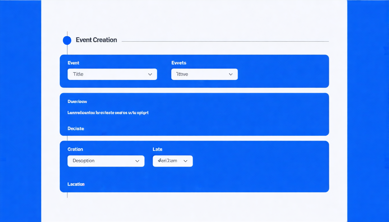 Event Creation Wizard