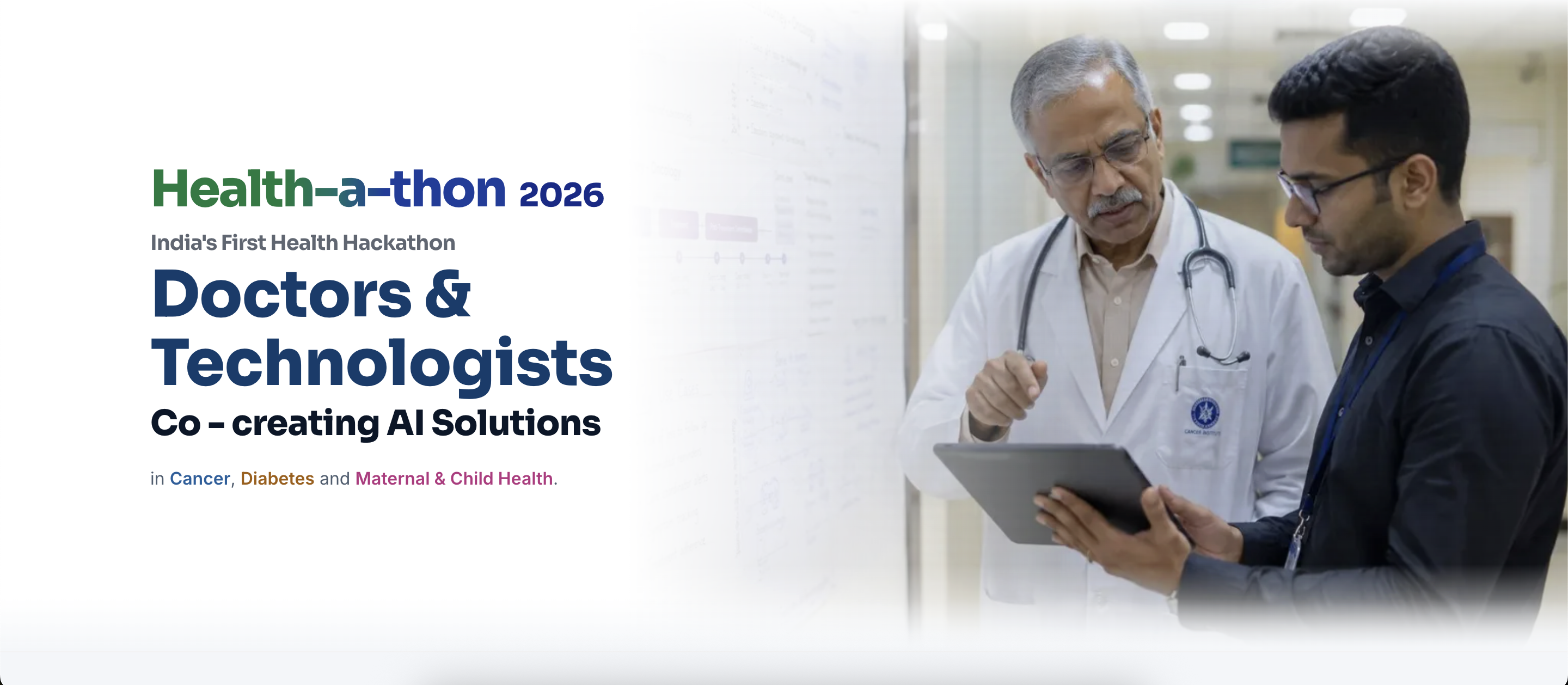 Health-a-thon 2026 - India first doctor and technology health hackathon