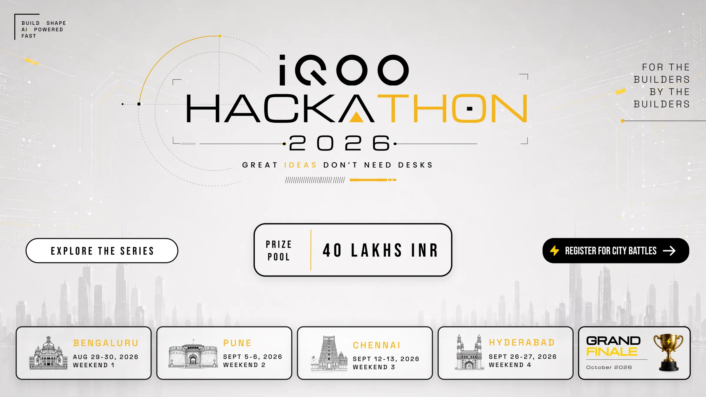 iQOO Hackathon 2026 - City Battles